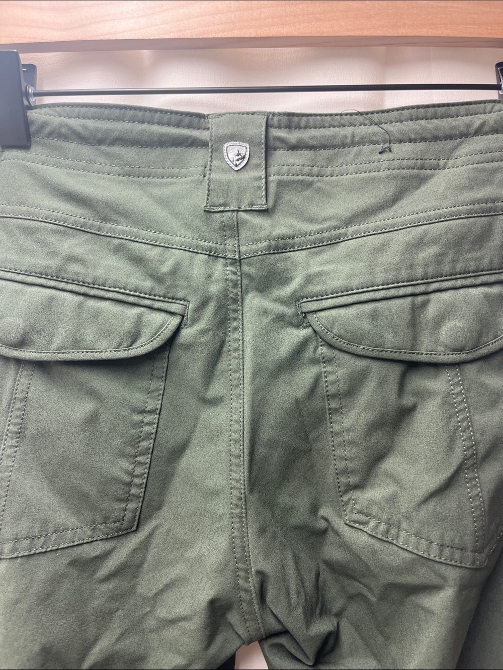 Kuhl 6495 Olive Green Freeflex Roll Up Outdoor Hiking Convertible Pants- 6 - Picture 5 of 6